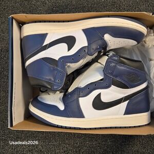 Air Jordan 1 Retro High OG Midnight Navy Mens Size 10